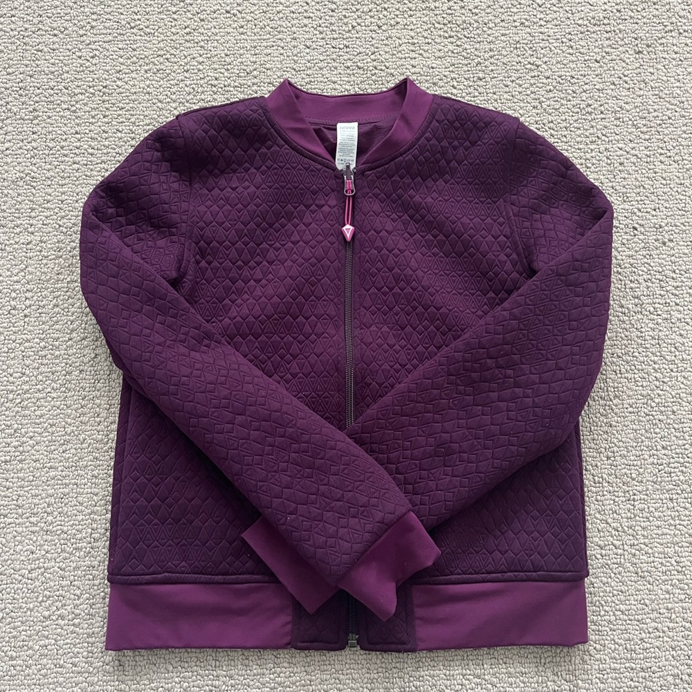 Ivivva by Lululemon 'Wherever You Go' Bomber Jacket, Size 12